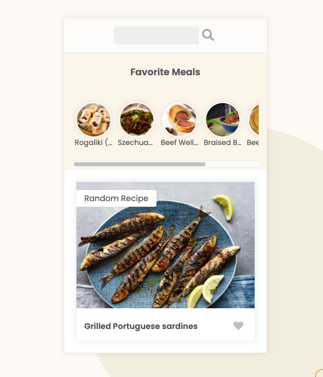 screenshot of a website